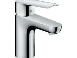 Hansgrohe Einhebel-Waschtischarmatur Logis E 70 mm Chrom mit Zugstangen-Ablauf< Einhebelmischer