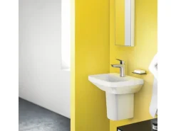 Hansgrohe Einhebel-Waschtischarmatur Logis E 70 mm Chrom mit Zugstangen-Ablauf< Einhebelmischer