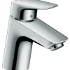 Best Hansgrohe Einhebel-Waschtischarmatur Logis 70 mit Metall Zugstangen-Ablaufgar.