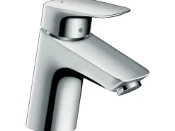 Best Hansgrohe Einhebel-Waschtischarmatur Logis 70 mit Metall Zugstangen-Ablaufgar.