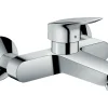 Hansgrohe Einhebel-Waschtischarmatur Logis Aufputz für Wandmontage Chrom< Einhebelmischer