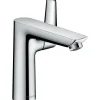 Hansgrohe Einhebelmischer<Einhebel-Waschtischarmatur Talis E 150 mit Zugstangen-Ablaufgarnitur