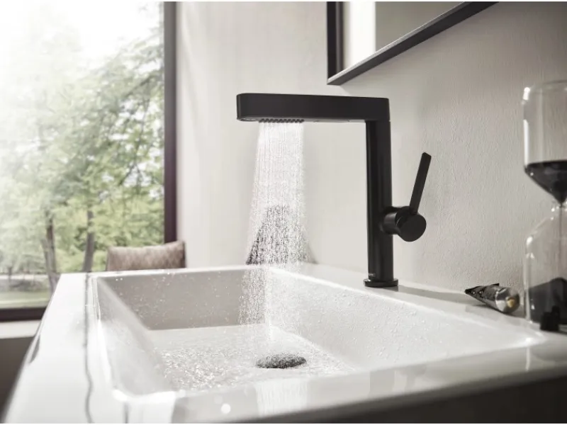 Hansgrohe Einhebelmischer<Einhebel-Waschtischmischer Finoris 230 Matt Black