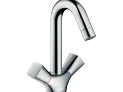 Hansgrohe 2-Griff Waschtischarmatur Logis 150 ohne Ablaufgarnitur Chrom< Zweigriffarmatur