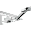 Hansgrohe Einhebelmischer<3-Loch Einhebel-Wannenrandarmatur Metropol m. Bügelgriff und Secuflex