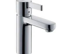 Hansgrohe Metris S Einhebel-Waschtischmischer 100 Zugstangen-Ablaufgarnitur Chr.< Einhebelmischer