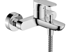 Hansgrohe Einhebelmischer<Rebris S Einhebel-Wannenmischer Aufputz Chrom