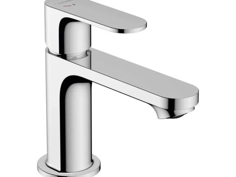 Hansgrohe Rebris S Waschtischmischer 80 CoolStart EcoSmart+ Chrom< Einhebelmischer
