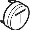 Hansgrohe Symbol Mono Weiß