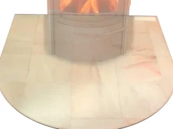 Hark Herde<Glasbodenplatte Groß mit Facettenschliff