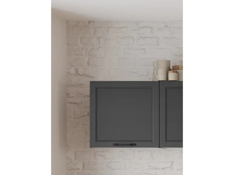Held Möbel Küchenschränke<Held Küchen Hängeschrank Kempten 60 cm Grau/Graphit