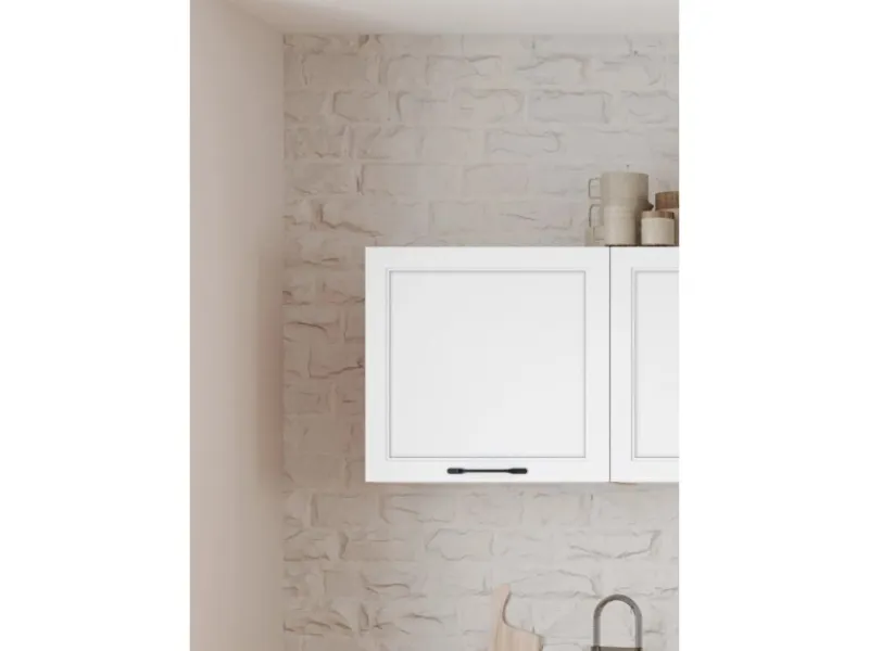 Held Möbel Held Küchen Hängeschrank Kempten 60 cm Weiß/Wotan< Küchenschränke