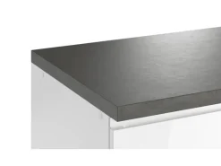 Sale Held Möbel Held Küchen Küchenzeile Gera 300 cm Weiß/Beton mit E-Geräten /autark