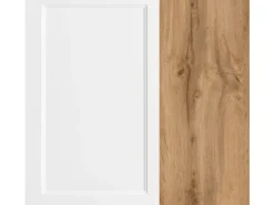 Held Möbel Einbauküchen|Küchenschränke<Held Küchen Küchenzeile Kempten 420 cm Weiß/Wotan ohne E-Geräte