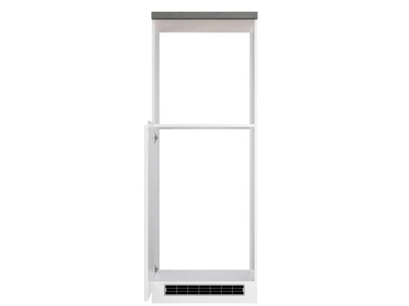 Held Möbel Kühlschränke<Held Küchen Kühl-Umbauschrank Gera 60 cm Weiß/Beton