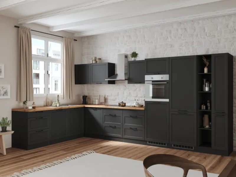 Held Möbel Kochfelder<Held Küchen Kochfeldschrank Kempten 60 cm Grau/Graphit