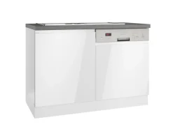 Held Möbel Küchenschränke<Held Küchen Spülenschrank Gera 120 cm Weiß/Beton