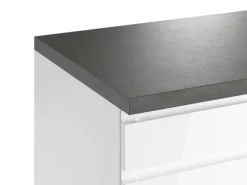 Best Held Möbel Held Küchen Unterschrank Gera 120 cm Weiß/Beton