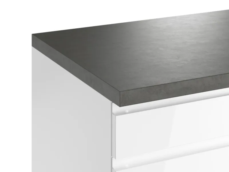 Held Möbel Küchenschränke<Held Küchen Unterschrank Gera 180 cm Weiß/Beton
