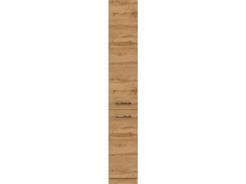 Held Möbel Küchenschränke<Apothekerschrank Sorrento 30x200x60cm 2 Auszüge Wotaneiche