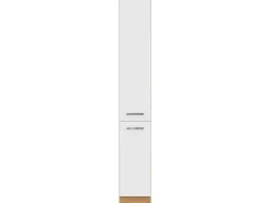 Held Möbel Gefrierschränke<Apothekerschrank Sorrento 30x200x60cm 2 Auszüge Weiß-Wotan.