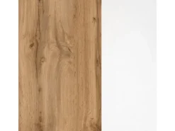 Held Möbel Kühlschränke|Küchenschränke<Küchen-Eck-Hängeschrank Sorrento BxHxT 60cmx57cmx60cm Weiß-WotanEiche