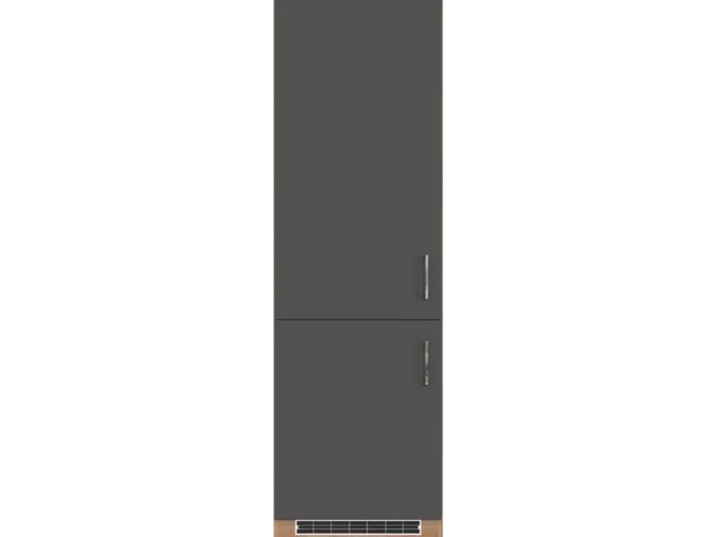 Held Möbel Küchen-Gefrierschrankumbau Sorrento 60x200x60 cm Anthr.-WotanEiche< Küchenschränke