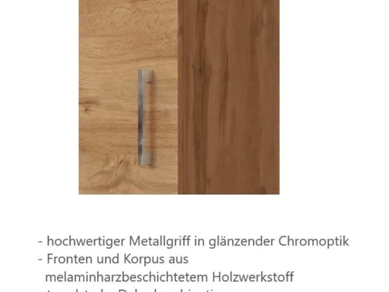 Clearance Held Möbel Küchen-Gefrierschrankumbau Sorrento B60 x H200 x T60 cm Wotaneiche