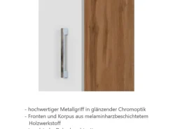 Held Möbel Küchen-Gefrierschrankumbau Sorrento 60x200x60 cm Weiß-WotanEiche< Gefrierschränke|Kühlschränke