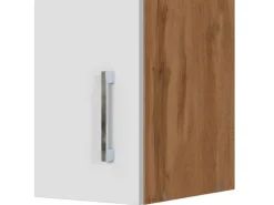 Held Möbel Küchen-Hängeschrank Sorrento BxHxT 40cm x 57cm x 34cm Weiß-Wotaneiche< Küchenschränke