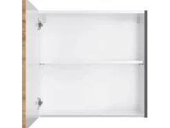 Held Möbel Küchen-Hängeschrank Turin 60 cm Wotaneiche/Graphit Wotaneiche-Graphit