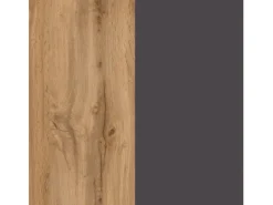 Held Möbel Küchen-Hängeschrank Turin 60 cm Wotaneiche/Graphit Wotaneiche-Graphit