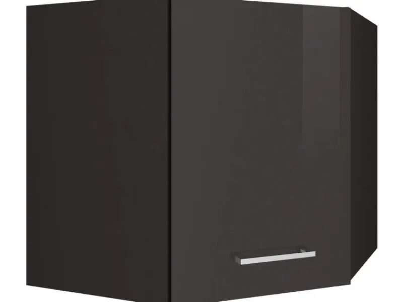 Held Möbel Küchenschränke<Küchen-Küchen-Eck-Hängeschrank Mailand 60cm Hochglanz /