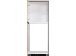 Held Möbel Küchen-Kühlschrankumbauschrank Turin 60 cm Wotaneiche/Graphit< Kühlschränke