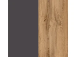 Held Möbel Küchen-Kühlschrankumbauschrank Turin 60 cm Wotaneiche/Graphit< Kühlschränke