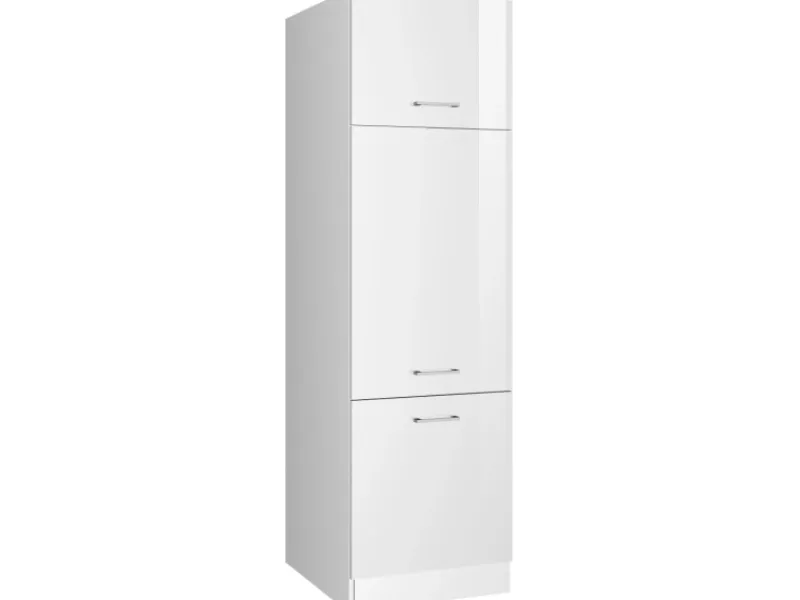 Held Möbel Küchen-Kühlschrankumbauschrank 60 cm Hochglanz /< Kühlschränke
