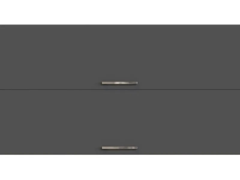 Held Möbel Küchen-Klapphängeschrank Sorrento B110xH57xT34cm Anthra.-WotanEiche