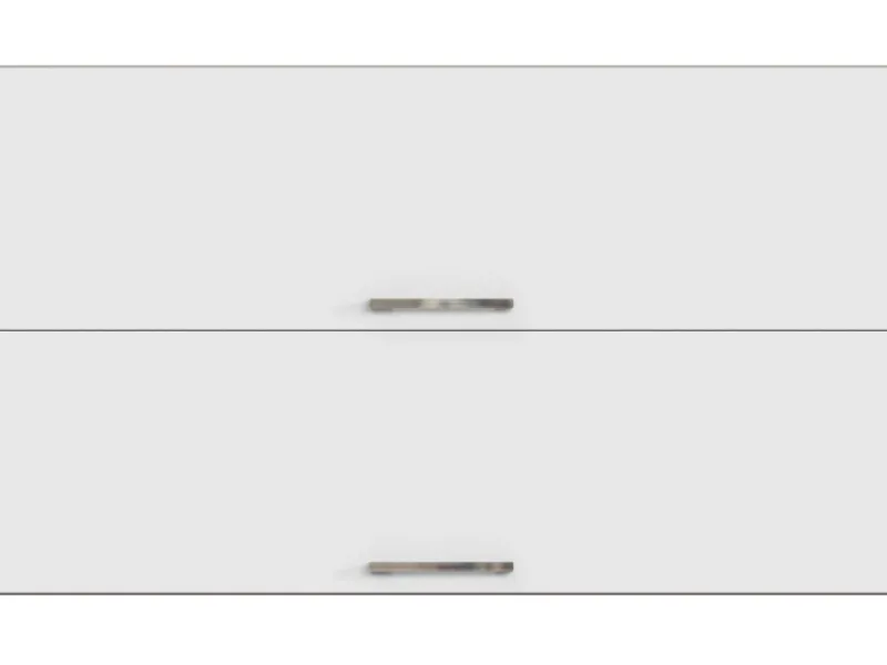 Best Held Möbel Küchen-Klapphängeschrank Sorrento BxHxT 100x 57x 34cm Weiß-Wotaneiche