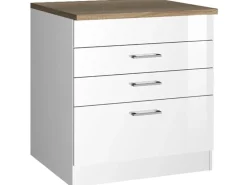 Held Möbel Kochfelder|Küchenschränke<Küchen-KochfeldKüchen-Umbauschrank Mailand 80 cm Hochglanz /