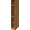 Held Möbel Küchenregal Sorrento BxHxT 30x 200x 60 cm 4 Einlegeböden Wotaneiche< Küchenregale|Gefrierschränke