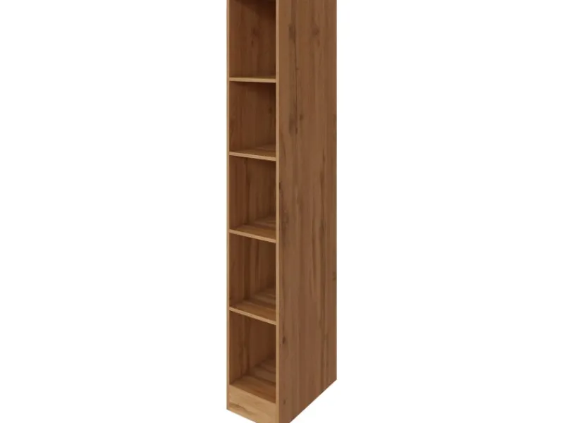 Held Möbel Küchenregal Sorrento BxHxT 30x 200x 60 cm 4 Einlegeböden Wotaneiche< Küchenregale|Gefrierschränke