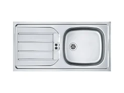 Outlet Held Möbel Küchenzeile Mailand 330 cm -Grau Matt mit E-Geräten Grau Hochglanz