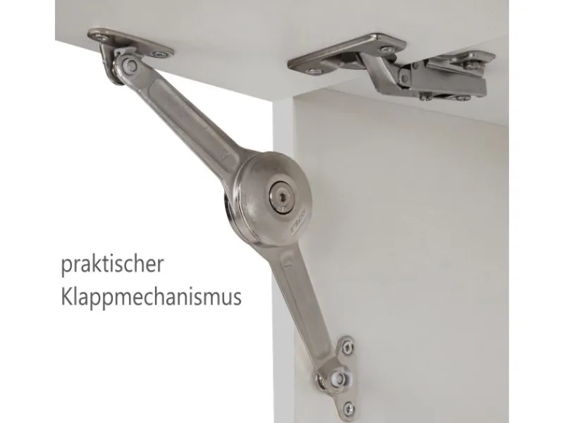 Clearance Held Möbel Küchenzeile Sorrento 270 cm Wotaneiche-Grafit ohne E-Geräte