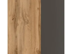 Sale Held Möbel Küchenzeile Sorrento 210/ 270 cm Wotaneiche-Grafit o. E-Geräte Winkel