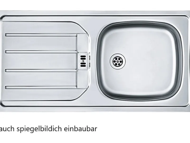 Held Möbel Küchenzeile Sorrento 360 cm Weiß-Wotaneiche< Einbauküchen|Gefrierschränke