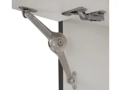 Clearance Held Möbel Küchenzeile Sorrento 210 cm Wotaneiche-Grafit ohne E-Geräte Winkel
