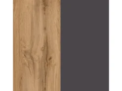 Held Möbel Küchenzeile Turin 300 cm Wotaneiche-Graphit ohne E-Geräte< Kühlschränke