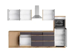 Held Möbel Kühlschränke|Winkelküchen<Winkelküche Turin 300 x 240 cm mit E-Geräten