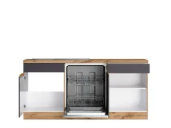 Held Möbel Kühlschränke|Winkelküchen<Winkelküche Turin 360 x 240 cm mit E-Geräten
