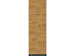 Held Möbel Gefrierschränke<Held Möel Küchen-Kühlschr.umau Sorrento 60x 200x T60cm Nische WotanEiche-Grafit